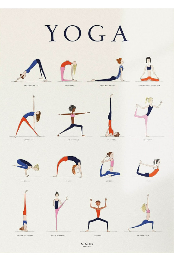 Affiche Yoga