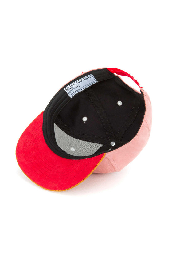 Casquette Daim Old Pink