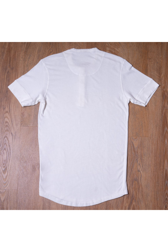 1927 Henley Shirt manches courtes ecru