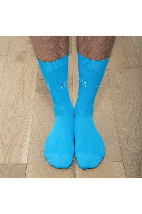 Chaussettes Turquoises