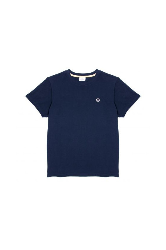 T-Shirt Maille Piqué Bleu
