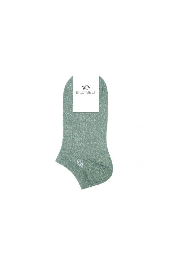 Socquettes Coton Vert Amande