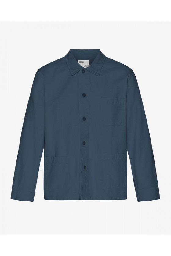 Veste worker Bleu Petrol