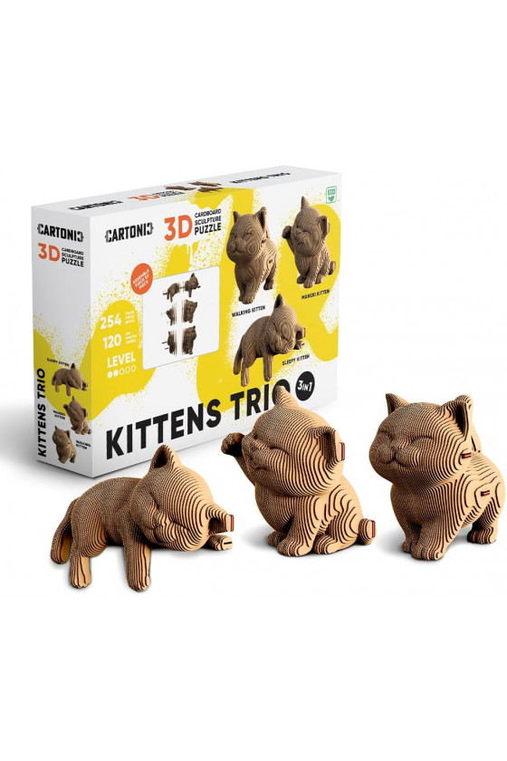 Cartonic Kittens Trio