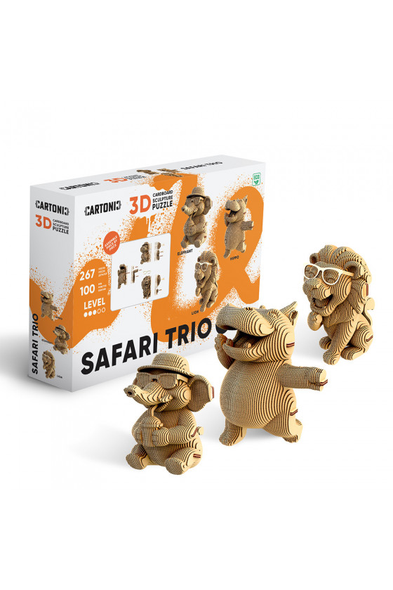 Cartonic Safari Trio